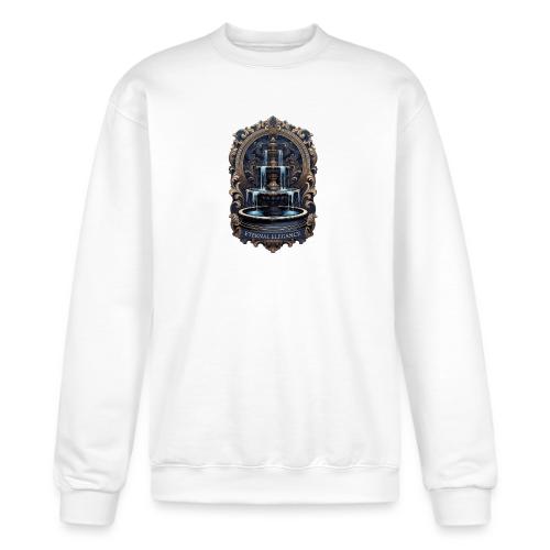 Gilded Baroque Fountain T-Shirt - Champion Unisex Powerblend Sweatshirt 