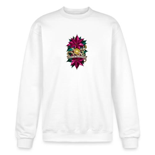 Queen of the Solstice Poinsettia T-Shirt - Champion Unisex Powerblend Sweatshirt 