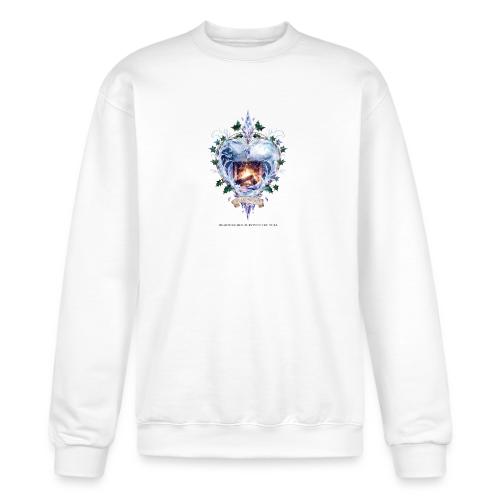 Imbolc Candle Veil T-Shirt | Veiled Rebirth - Champion Unisex Powerblend Sweatshirt 