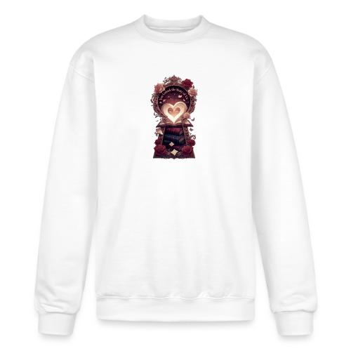 You Unlock the Story of Us Library Gifts T-Shirts - Champion Unisex Powerblend Sweatshirt 