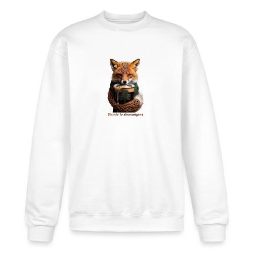 Sly Emerald Fox Toast T-Shirt - Champion Unisex Powerblend Sweatshirt 