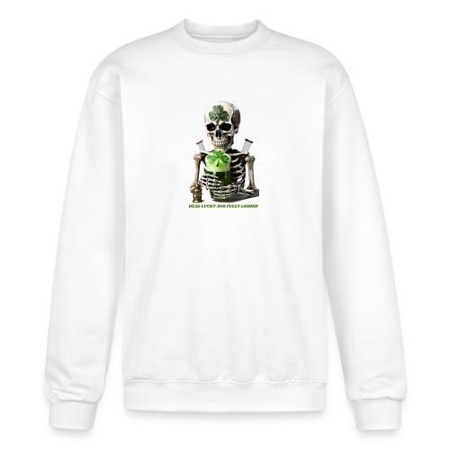 Eternal Stout Skeleton Graphic Tee - Champion Unisex Powerblend Sweatshirt 