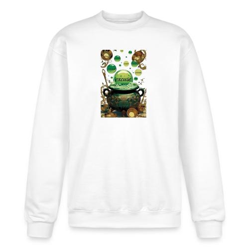 Emerald Excuses Cauldron Graphic Tee - Champion Unisex Powerblend Sweatshirt 