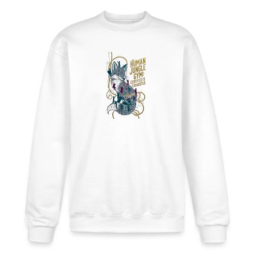 Human Jungle Gym Fox Tee - Champion Unisex Powerblend Sweatshirt 