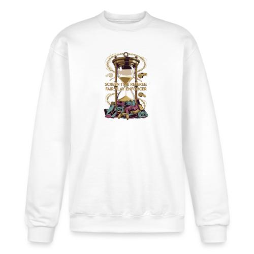Screen Time Referee T Shirt, Fair Play Enforcer - Champion Unisex Powerblend Sweatshirt 