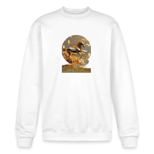 Year of the Horse Abundance T Shirt, Lunar NY Gift - Champion Unisex Powerblend Sweatshirt 