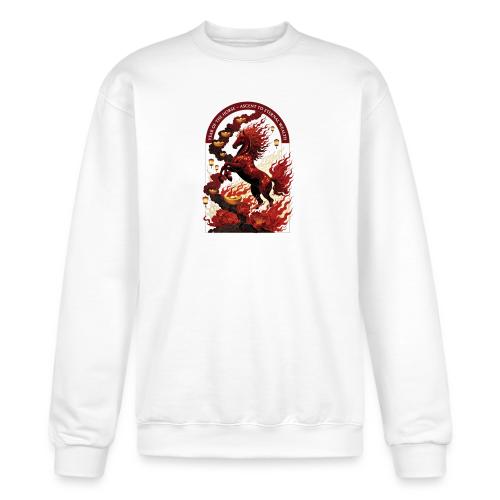 Year of the Horse Rise T Shirt,Lunar New Year Gift - Champion Unisex Powerblend Sweatshirt