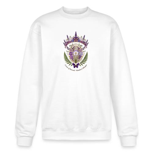 Spring Meadow Crown Tee, Cottagecore Renewal Gift - Champion Unisex Powerblend Sweatshirt 