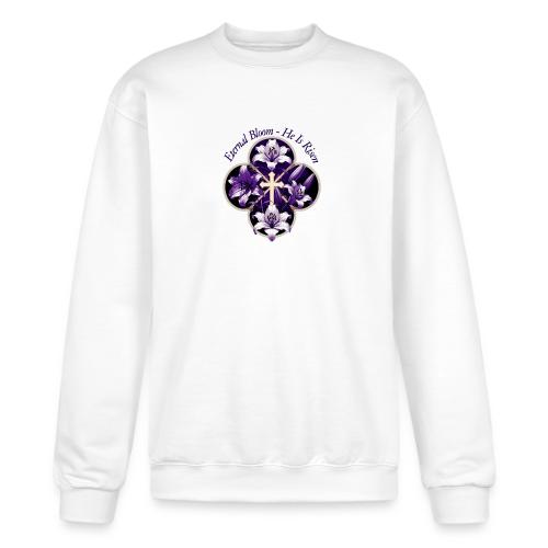 Easter Eternal Bloom Lily Crown T Shirt, Gift - Champion Unisex Powerblend Sweatshirt 
