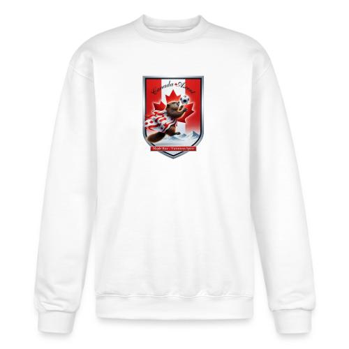 Canada Beaver Ascent T-Shirt, Canadian Pride Gift - Champion Unisex Powerblend Sweatshirt 