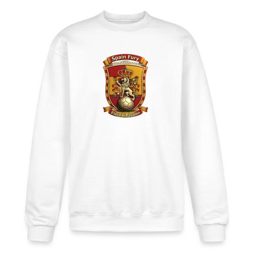 Spain Lion Fury T-Shirt, Spanish Crest Gift - Champion Unisex Powerblend Sweatshirt 