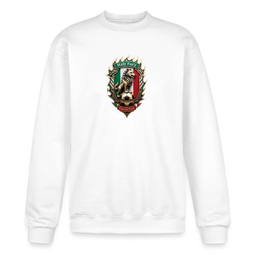 Italy Wolf Fury T-Shirt, Italian Flag Pride Gift - Champion Unisex Powerblend Sweatshirt 