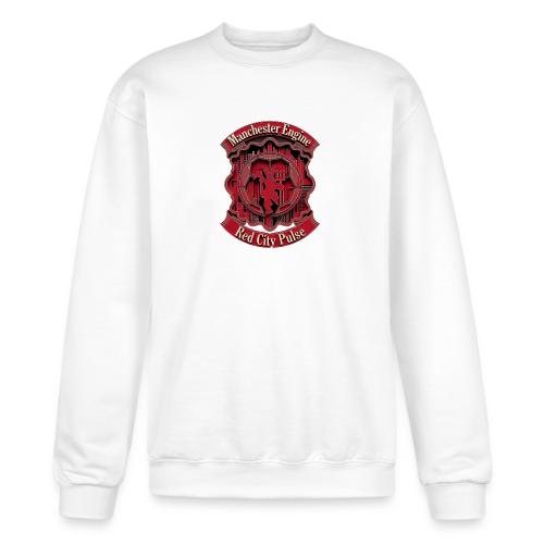 Red Manchester T Shirt, Red Soccer City Pride Gift - Champion Unisex Powerblend Sweatshirt 