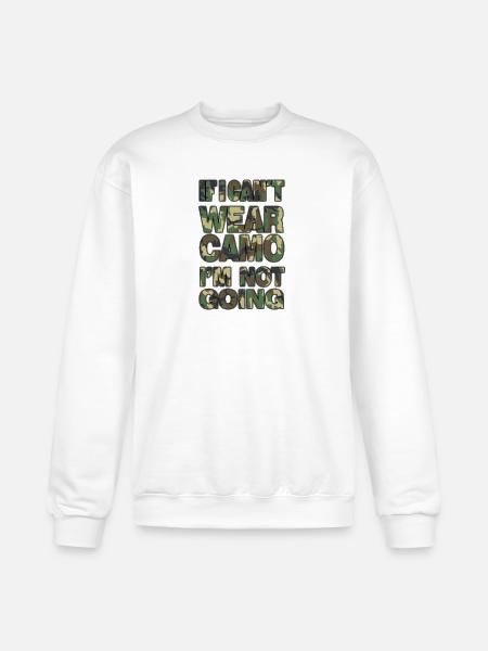 camo - Champion Unisex Powerblend Sweatshirt - white