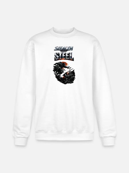 Stealth vs Steel Clash - Champion Unisex Powerblend Sweatshirt - white