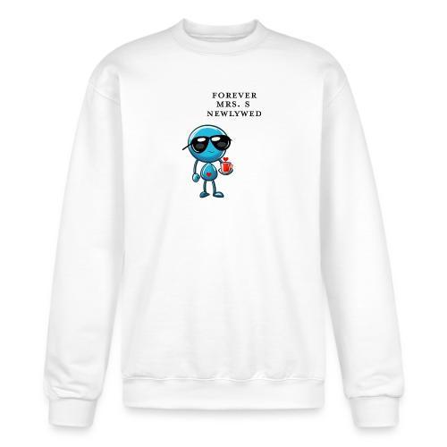 Mrs S Forever Newlywed - Champion Unisex Powerblend Sweatshirt 