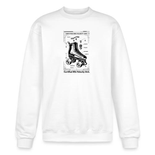 Retro Roller Skate T-Shirt - Champion Unisex Powerblend Sweatshirt 