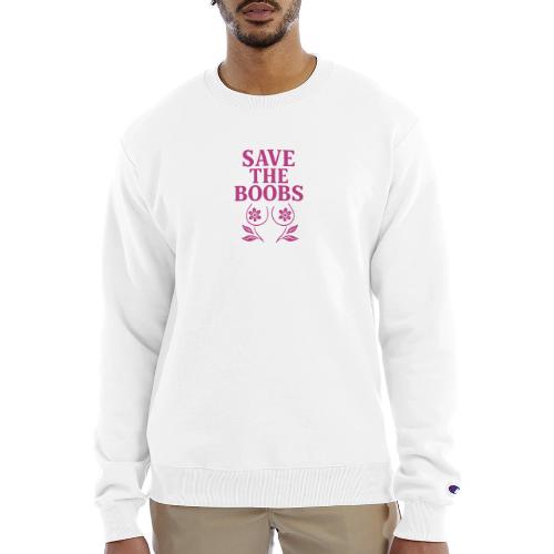 Save the boobs! - Champion Unisex Powerblend Sweatshirt 