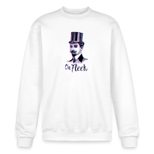 On Fleek Mustache Man - Champion Unisex Powerblend Sweatshirt 