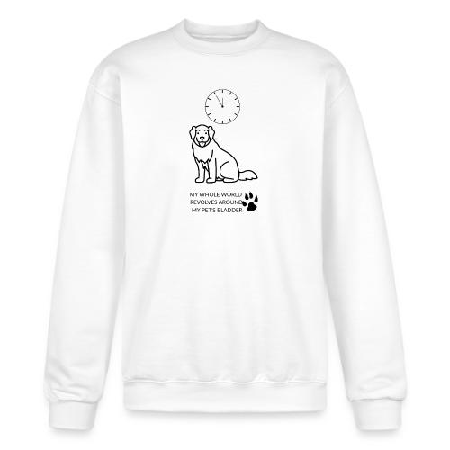 My Pet's Bladder World T-Shirt | Funny Dog/Cat Own - Champion Unisex Powerblend Sweatshirt 