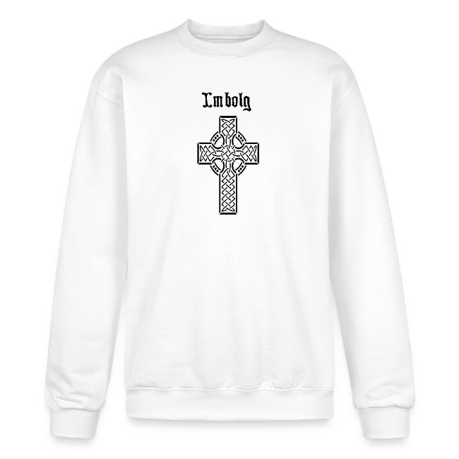 Imbolg Black Logo and Cross