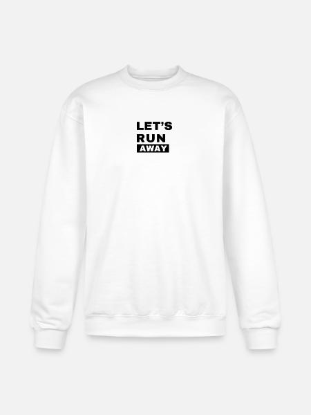 Let Run Away - Champion Unisex Powerblend Sweatshirt - white
