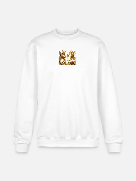 Golden Windfall Angels - Champion Unisex Powerblend Sweatshirt - white