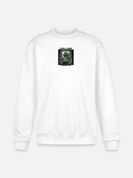 Broken World Ballads - Champion Unisex Powerblend Sweatshirt - white