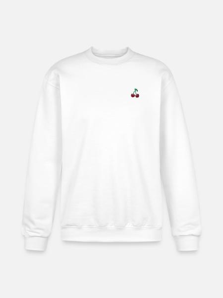 Cherries embroidered - Champion Unisex Powerblend Sweatshirt  - white