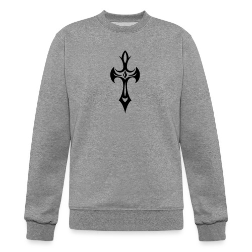 Cross, Crucifix, with gemstone and thorns. - Champion Unisex Powerblend Sweatshirt 