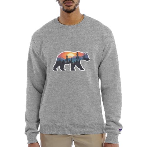 Mountain Spirit Bear - Champion Unisex Powerblend Sweatshirt 
