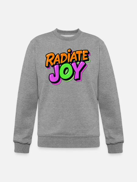 Radiate Joy - Champion Unisex Powerblend Sweatshirt - heather gray