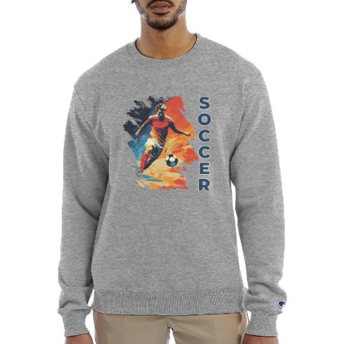 Soccer Action Pulse - Champion Unisex Powerblend Sweatshirt 