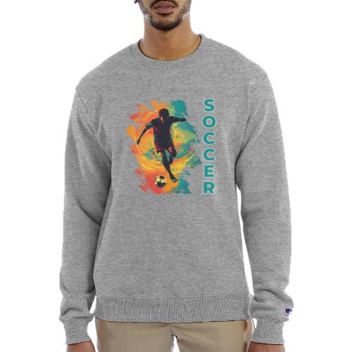 Soccer Hero Mode - Champion Unisex Powerblend Sweatshirt 