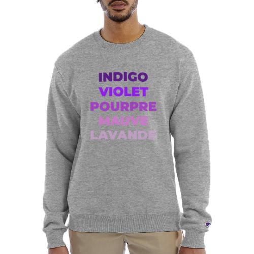 Shades of purple - Champion Unisex Powerblend Sweatshirt 
