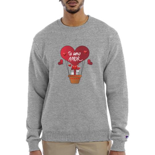 Fashion Valentine's Day Hearts, Gifts February 14 - Champion Unisex Powerblend Sweatshirt 