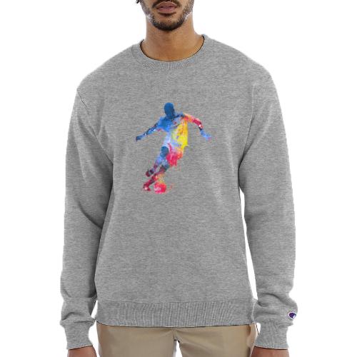 Soccer: Splash Kick - Champion Unisex Powerblend Sweatshirt 