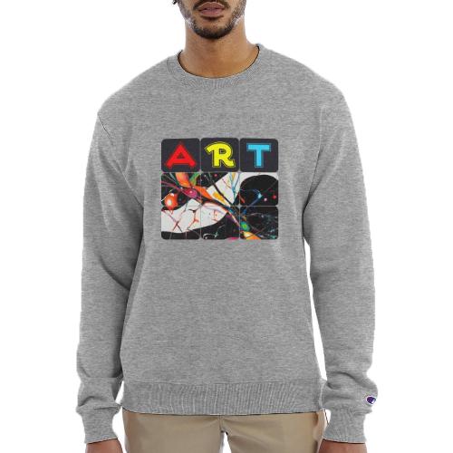 Art in Motion: Color Unleashed - Champion Unisex Powerblend Sweatshirt 