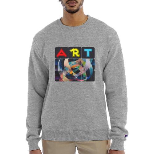 Art of Stripes and Shades - Champion Unisex Powerblend Sweatshirt 