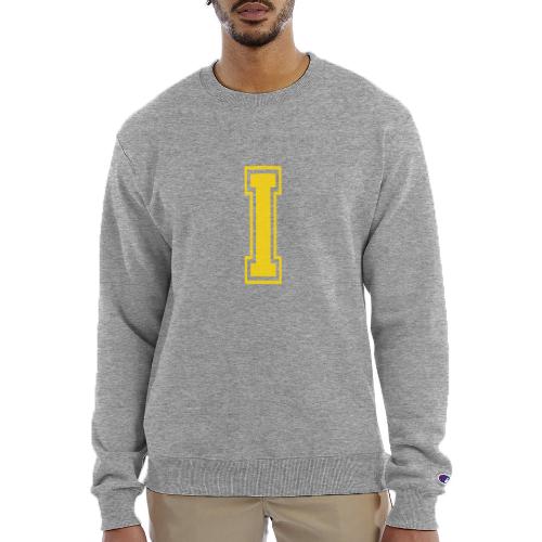 Letter I – Capital Athletic Alphabet Monogram - Champion Unisex Powerblend Sweatshirt 