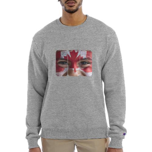 Proudly Canadian - Champion Unisex Powerblend Sweatshirt 