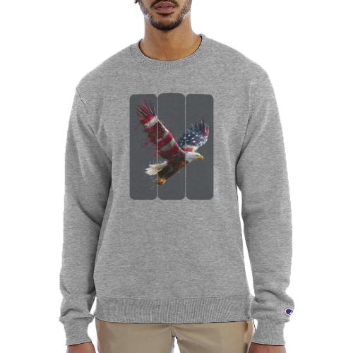 USA: Freedom in Flight - Champion Unisex Powerblend Sweatshirt 