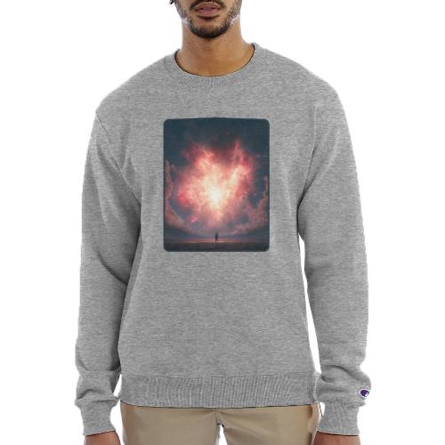 Supernova Sky Sci-Fi Artwork - Champion Unisex Powerblend Sweatshirt 