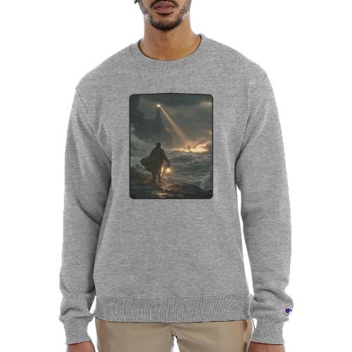 The Lone Lightkeeper's Beacon - Champion Unisex Powerblend Sweatshirt 