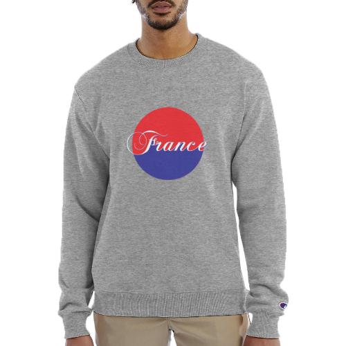 France Tricolore Circle - Champion Unisex Powerblend Sweatshirt 