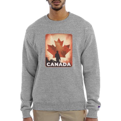 Canada Stands Tall - Champion Unisex Powerblend Sweatshirt 