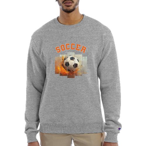 Soccer Iconic Touch - Champion Unisex Powerblend Sweatshirt 