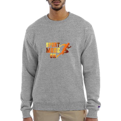 Sport Mode On - Champion Unisex Powerblend Sweatshirt 