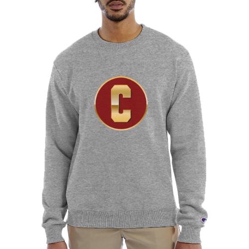 Letter C – Capital Varsity Alphabet Monogram - Champion Unisex Powerblend Sweatshirt 