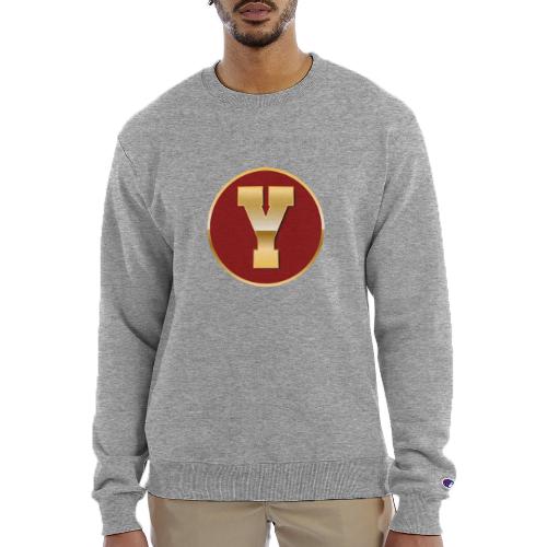 Letter Y – Capital Varsity Alphabet Monogram - Champion Unisex Powerblend Sweatshirt 